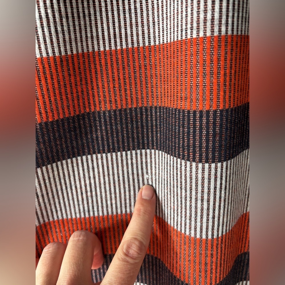 LOFT Striped Sleeveless Cowl Neck Maxi Dress Medium - Picture 13 of 13